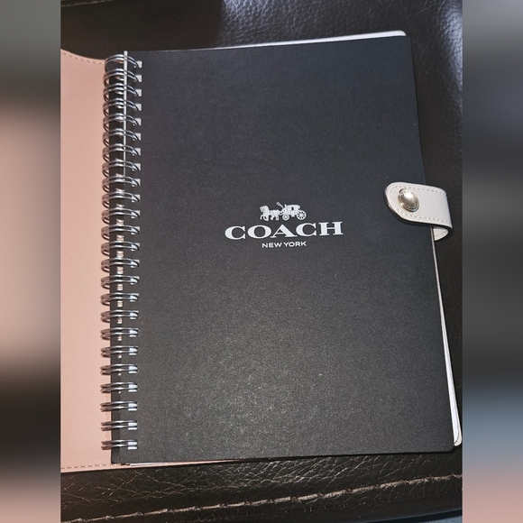 Coach Leather Notebook - Picture 3 of 3
